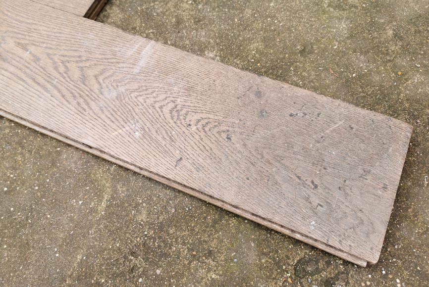 24 mètres carrés de parquet linéaire en chêne 24 mètres carrés de parquet linéaire en chêne -6