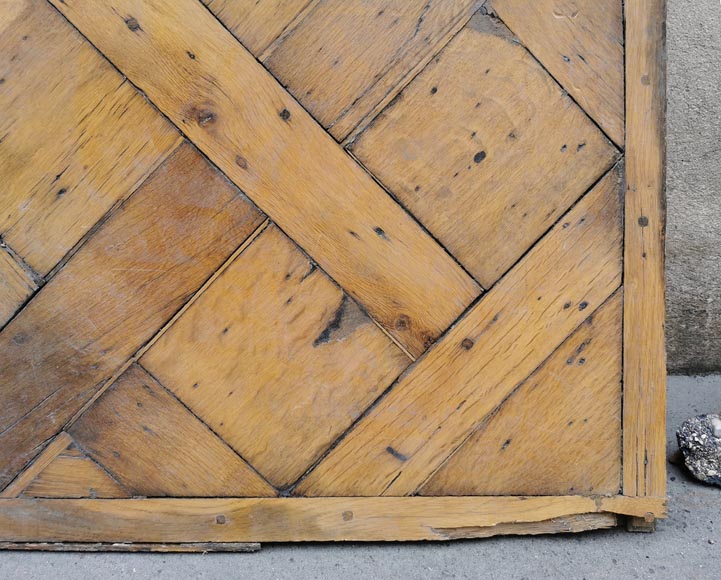 Parquet Chêne Récupéré - 20 M² - Moyenne Teinte - Lisse - À Coller - Pour Sol Résidentiel Ou Commercial