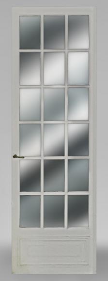 Porte simple à miroirs-0