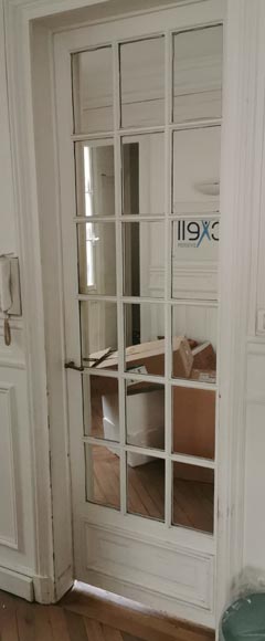 Porte simple à miroirs-1