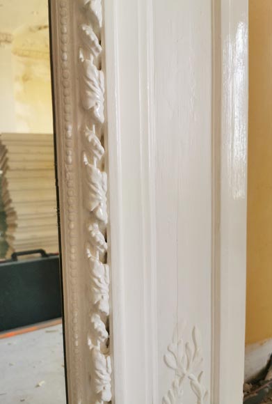 Beau trumeau de style Louis XVI richement orné-6