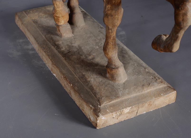 Jean-Antoine IDRAC (1849 – 1884), Maquette en plâtre pour le concours du monument à Étienne MARCEL, 1882-13