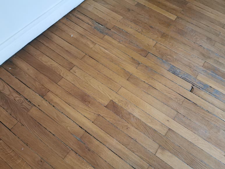 Lot de 11m² de parquet linéaire en chêne-2