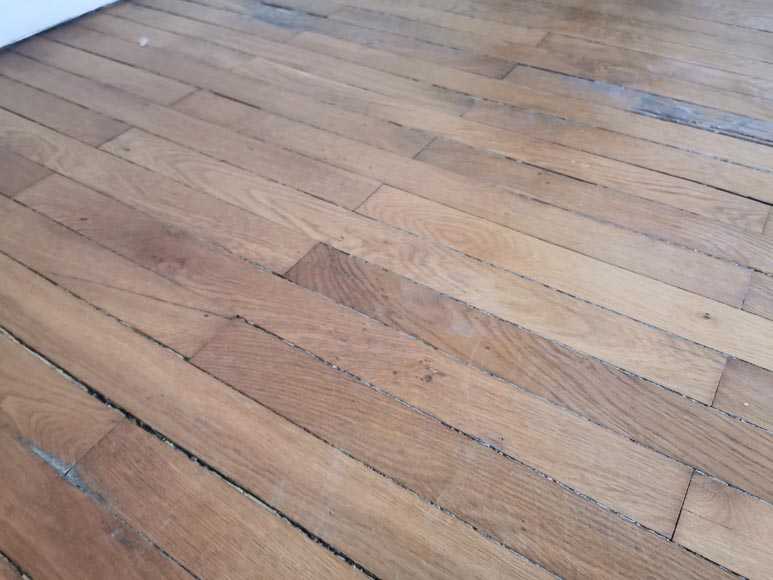 Lot de 11m² de parquet linéaire en chêne-3