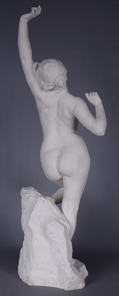 Manufacture de Sèvres, «Matinado » sculpture en biscuit d’après un modèle de Félix CHARPENTIER, 1910-5