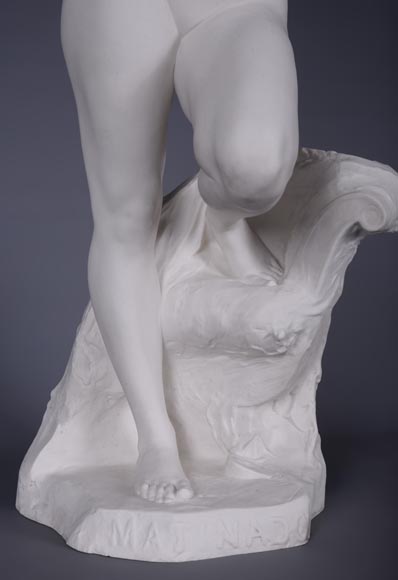 Manufacture de Sèvres, «Matinado » sculpture en biscuit d’après un modèle de Félix CHARPENTIER, 1910-12