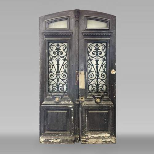 Grande porte d'entrée à double battant, XIXe siècle