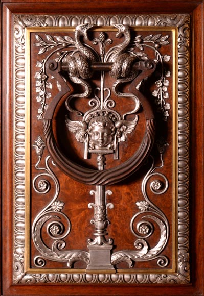 Henri-Auguste Fourdinois, Exceptionnel meuble-coffre à bijoux - Médaille d’or de l’Exposition de 1878-2