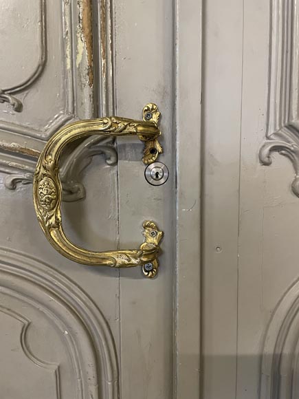 Deux double portes palières de style Louis XV -16