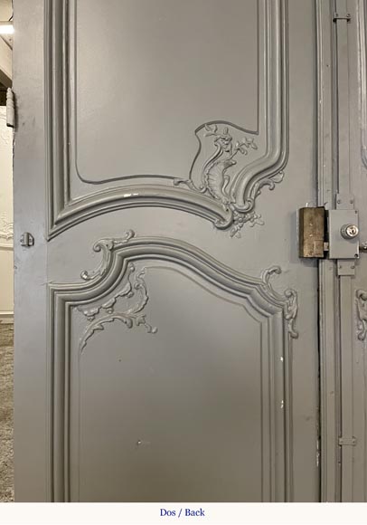 Deux double portes palières de style Louis XV -20