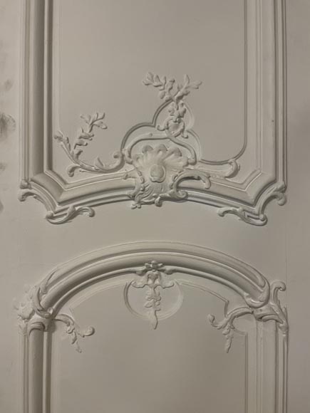 Important ensemble de 7 doubles portes de style Louis XV-4