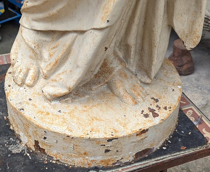 FONDERIE DU VAL D’OSNE,  Statues en fonte de la déesse Cérès  et de la nymphe Pomone d’après Mathurin MOREAU -14