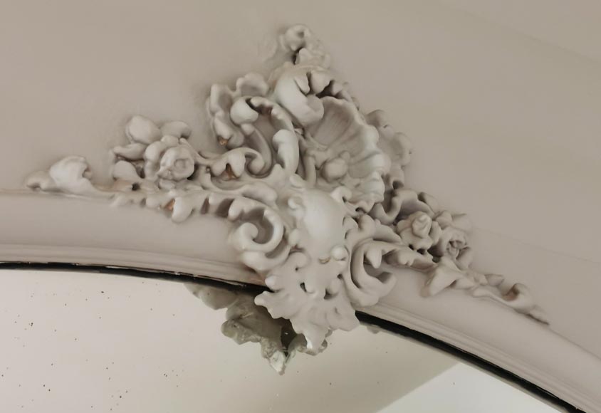 Trumeau de style Régence au décor de coquille-2