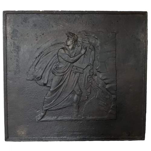 Plaque de cheminée