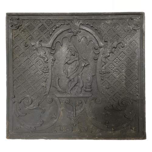 Plaque de cheminée 
