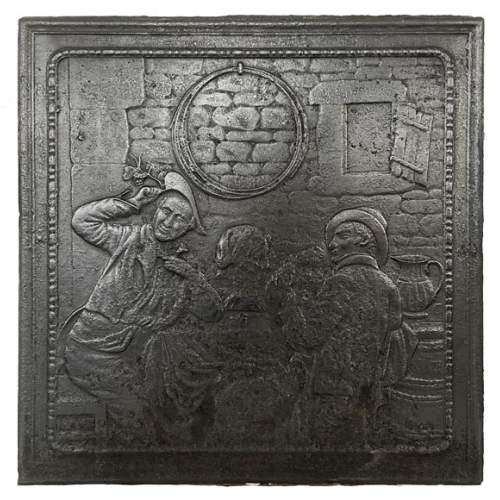 Plaque de cheminée 