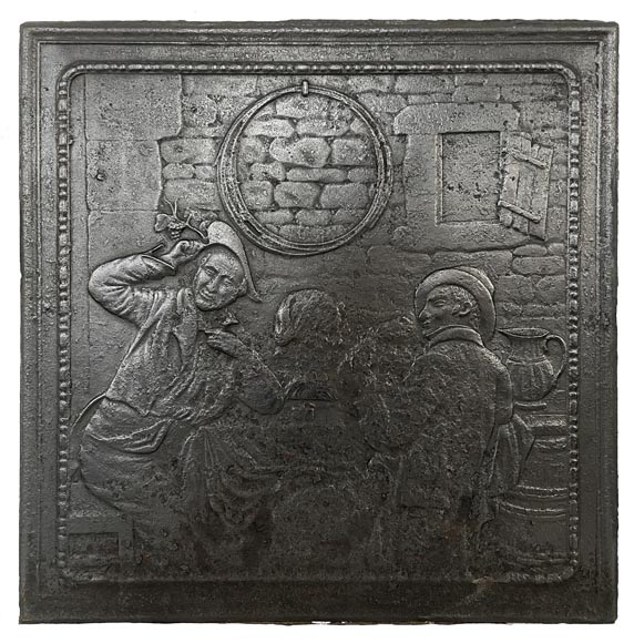 Plaque de cheminée 