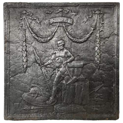 Plaque de cheminée 