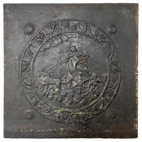 Plaque de cheminée