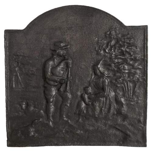 Plaque de cheminée 