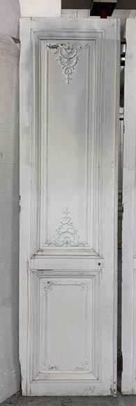 Lot d'une double porte et de deux portes anciennes de style Louis XV-2