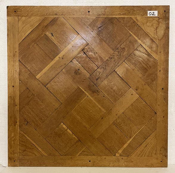 Environ 26 m² de parquet Versailles en chêne, XVIII siècle-2