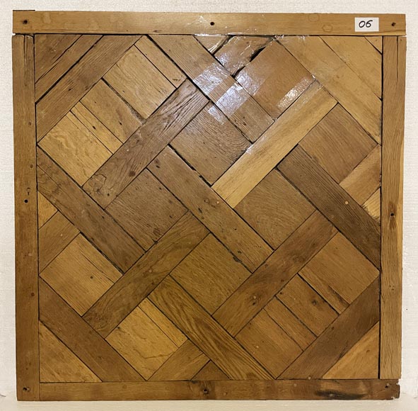 Environ 26 m² de parquet Versailles en chêne, XVIII siècle-6