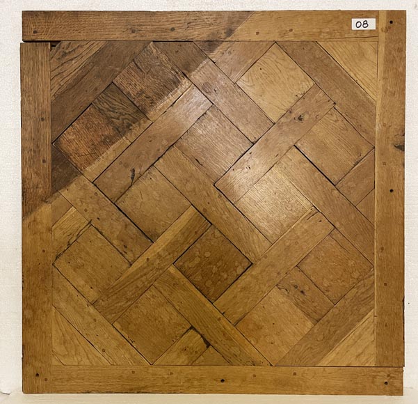 Environ 26 m² de parquet Versailles en chêne, XVIII siècle-8