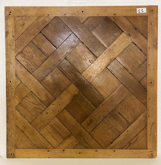 Environ 26 m² de parquet Versailles en chêne, XVIII siècle-11