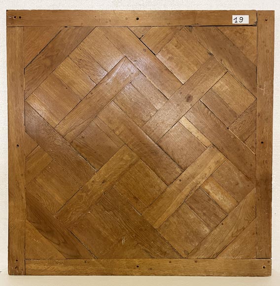 Environ 26 m² de parquet Versailles en chêne, XVIII siècle-19