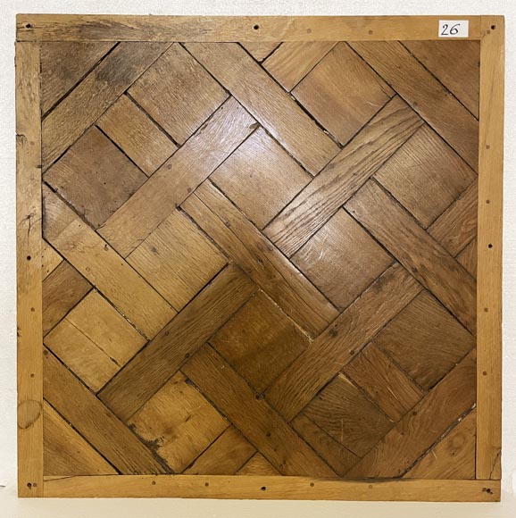 Environ 26 m² de parquet Versailles en chêne, XVIII siècle-26