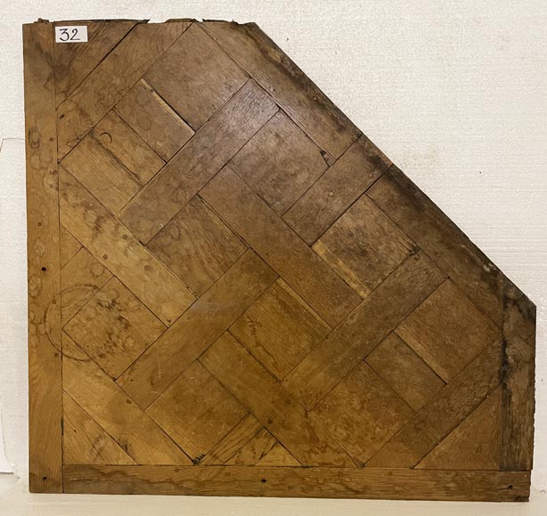 Environ 26 m² de parquet Versailles en chêne, XVIII siècle-32