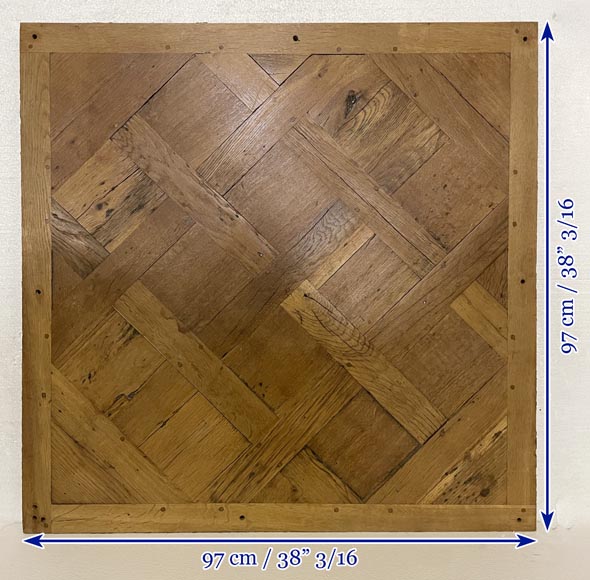 Environ 26 m² de parquet Versailles en chêne, XVIII siècle-38