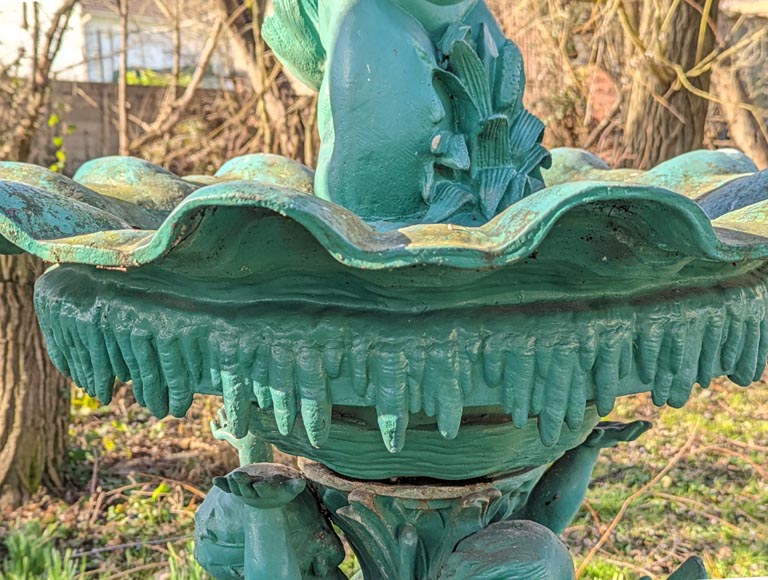 Fonderie Ducel, fontaine en fonte sur le thème de la mer, deuxième moitié du XIXe siècle-8