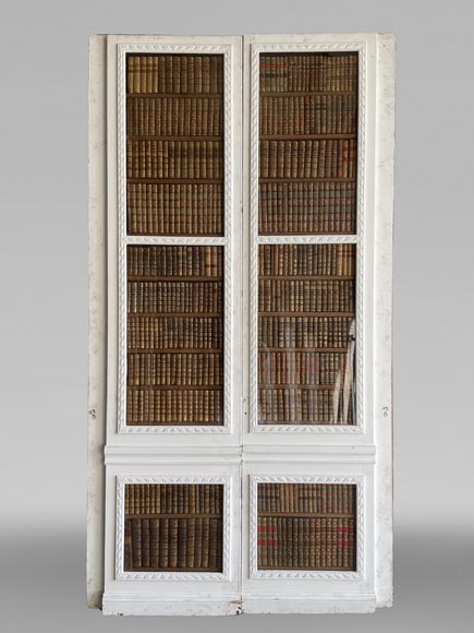 Boiserie de bibliothèque-0