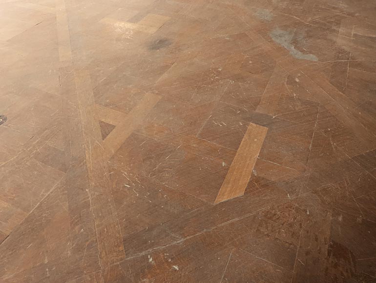 Environ 30m² de parquet Versailles moderne-4