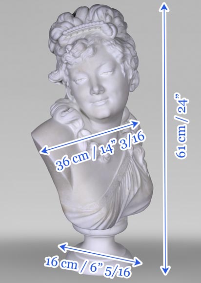 Joseph FRUGONI, Buste de femme ou Aphrodite Joseph FRUGONI, Buste de femme ou Aphrodite-11