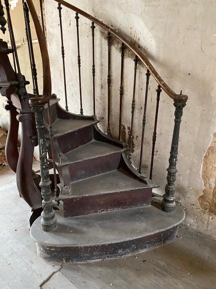 Escalier en colimaçon à noyau creu-12