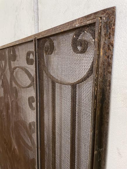 Grille de radiateur en fonte de fer-3