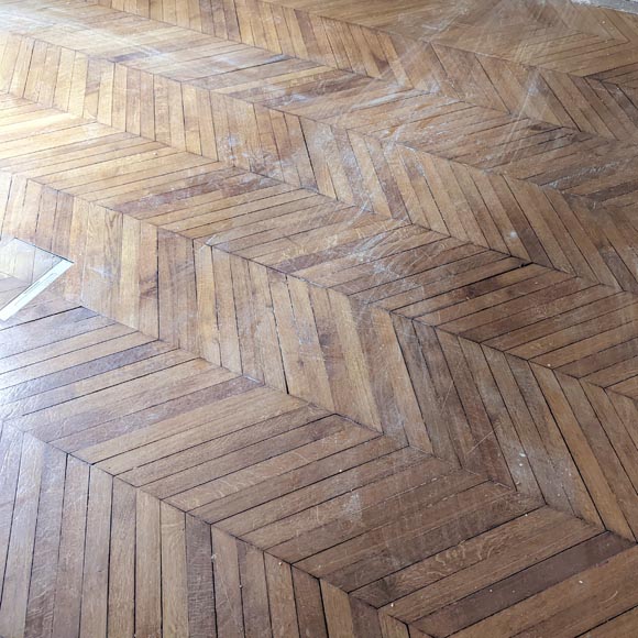 Lot de 12 m² de parquet point de Hongrie-0