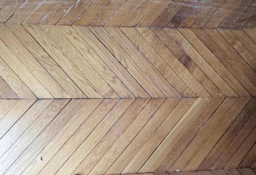 Lot de 12 m² de parquet point de Hongrie-3