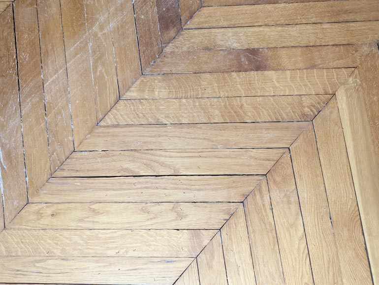 Lot de 12 m² de parquet point de Hongrie-4