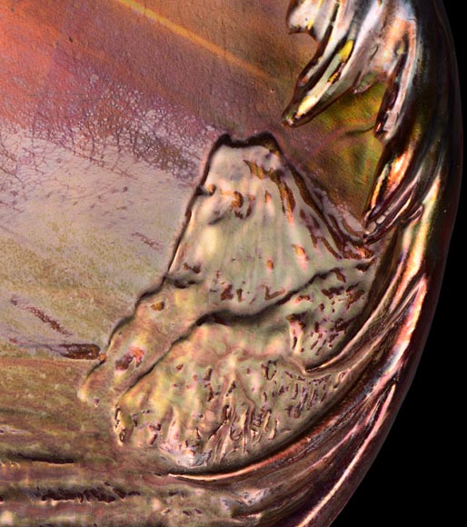 JÉRÔME MASSIER – Plat irisé, L’Aurore-2