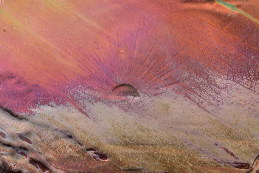 JÉRÔME MASSIER – Plat irisé, L’Aurore-3