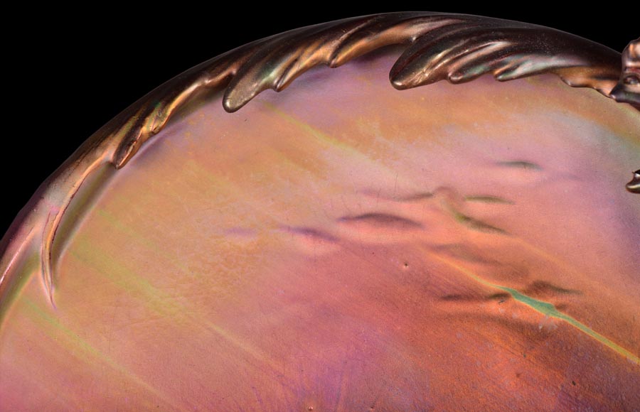 JÉRÔME MASSIER – Plat irisé, L’Aurore-4