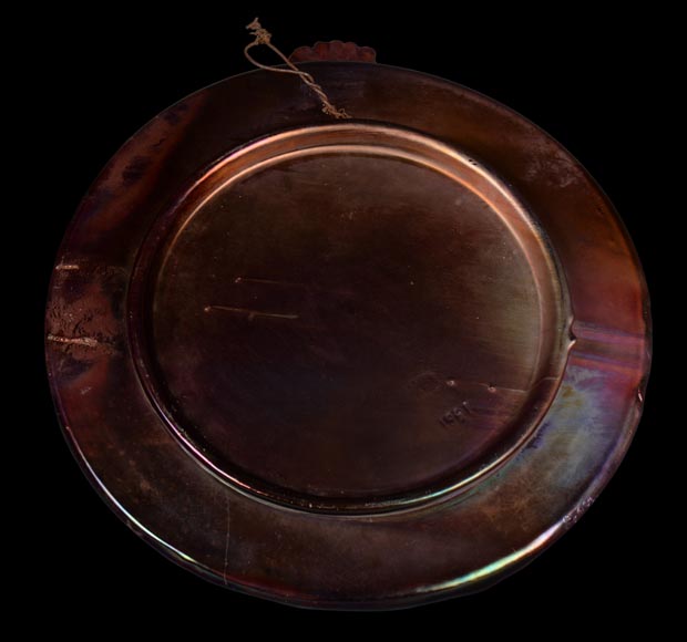 JÉRÔME MASSIER – Plat irisé, L’Aurore-6