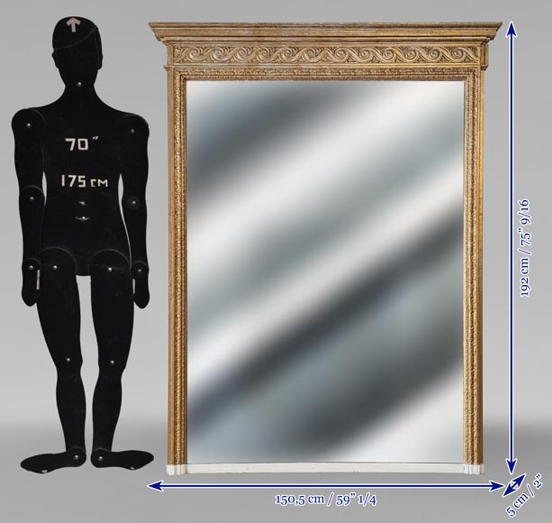 Trumeau de style Louis XVI -5