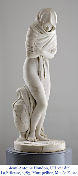 Francesco LAZZARINI (1748-1808) – L’Hiver dit La Frileuse, d’après Jean-Antoine HOUDON-9