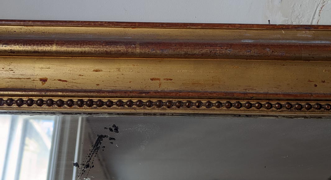 Trumeau en bois doré de style Napoléon III-3