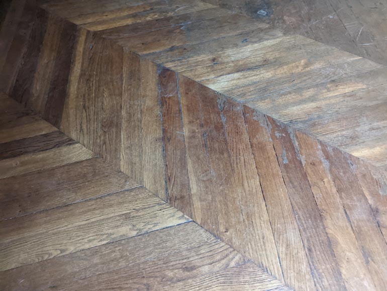 Lot de 12 m² de parquet point de Hongrie-3